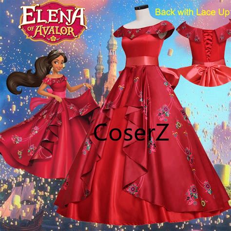 Elena of Avalor Elena Dress, Elena Costume, Elena Cosplay Costume – Coserz