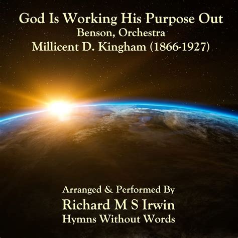 Download: God Is Working His Purpose Out - Benson, Orchestra