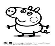 Peppa Pig And Friends Coloring page Printable