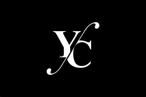 YC Monogram Logo Design By Vectorseller | TheHungryJPEG.com