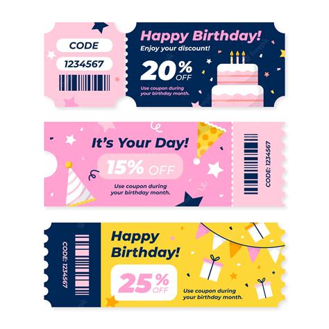 Free Birthday Coupon Cliparts, Download Free Birthday Coupon - Clip Art ...