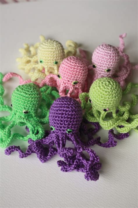 Happyamigurumi: Amigurumi Free Seamless Octopus Pattern - DIY Crochet Tutorial - Octopus in one ...