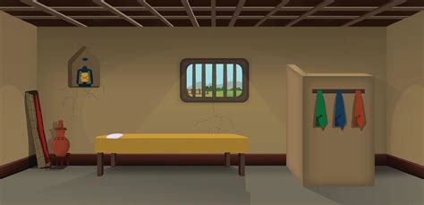 Village room inside vector, poor mud house room interior cartoon background illustrations ...