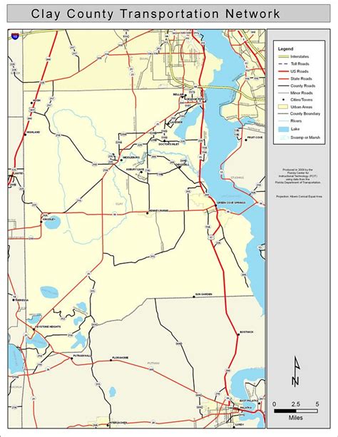 Map Of Clay County Florida - Maping Resources