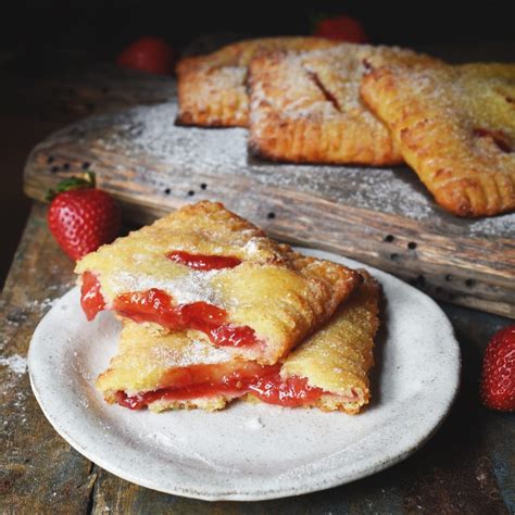 Low-Carb Strawberry Pastries Recipe - Simply So Healthy