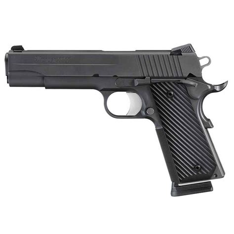 Sig Sauer 1911 XO 45 Auto (ACP) 5in Black Nitron Pistol – 8+1 Rounds – In stock Firearms