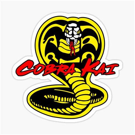 Cobra Kai Stickers for Sale | Karate kid, Karate kid cobra kai, Kid cobra