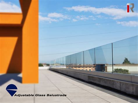 0.74kn Slim Glass Channel Fascia Mounted/Frameless Glass Balustrade/Glass Railing/U Channel ...