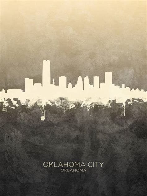 Stunning "Oklahoma City Skyline" Artwork For Sale on Fine Art Prints