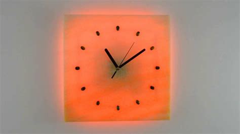 Zegar Kinkiet z ONYKSU LED RGB sterowany PILOTEM Wall Clock, Led, Home Decor, Clock, Decoration ...