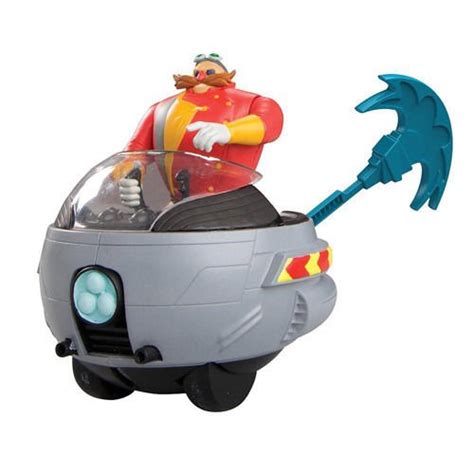 Sonic Boom Launcher - 4" Dr. Eggman Figure w/ Ripcord Eggmobile: Amazon.co.uk: Toys & Games