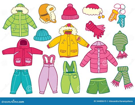 Clothing Winter Stock Illustrations – 128,843 Clothing Winter Stock Illustrations, Vectors ...