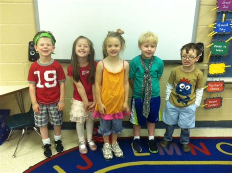 Prek Diaries: Wacky Tacky Day