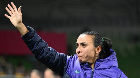 With Brazil's exit, Marta delivers an emotional farewell to the World Cup : NPR