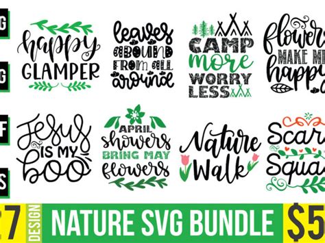 Nature Svg Bundle - Buy t-shirt designs