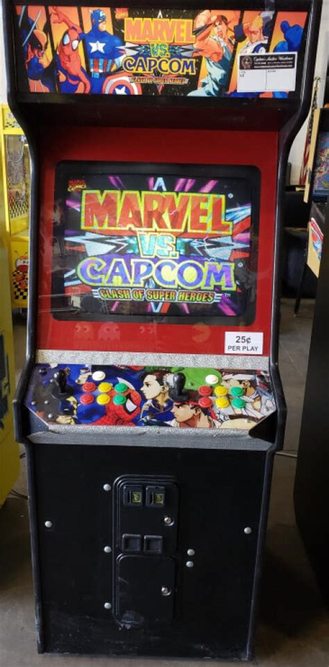 MARVEL VS CAPCOM UPRIGHT ARCADE GAME