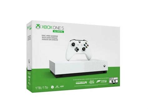 Xbox One S 1TB Digital Console + 3 Digital Games $191.20 Delivered ...