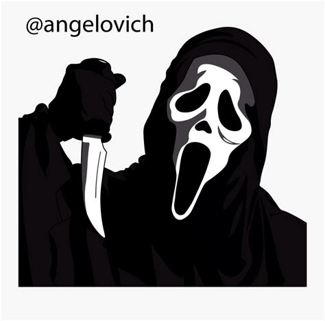 Collection Of Free Drawing - Scream Mask , Free Transparent Clipart - ClipartKey