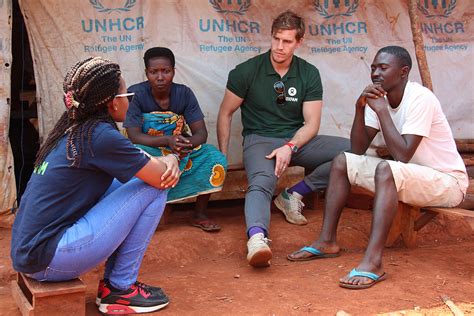 Andrew Trimble meets refugees in Tanzania: ‘They’re focusing on making ...