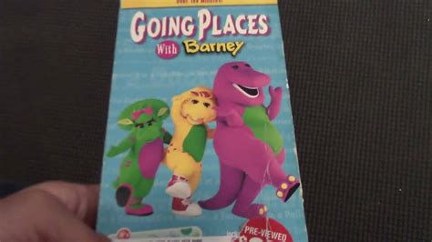 Going Places with Barney (Blockbuster) VHS by Jack1set2 on DeviantArt