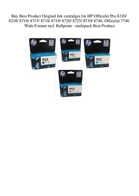 Buy Best Product Original Ink cartridges for HP OfficeJet Pro 8210 82…