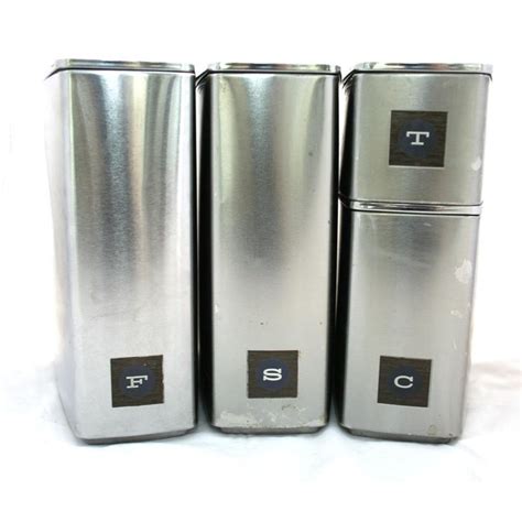 78 Best images about Stainless Steel Canister Sets on Pinterest | Canister sets, Acrylics and ...