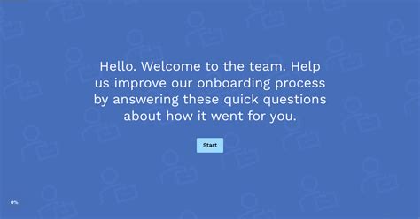 Employee Onboarding Survey Template | Formester