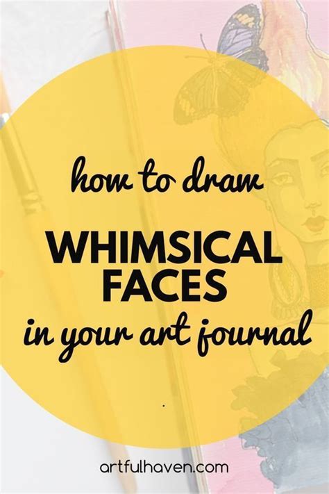 How to Draw Whimsical Faces: Tutorial for Beginners | Whimsical art ...