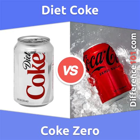 Diet Coke vs. Coke Zero: Key Differences, Pros & Cons, Similarities | Difference 101