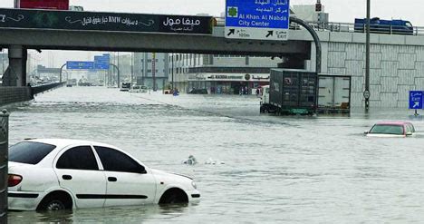 First torrential rainfall in living memory causes severe flooding in ...