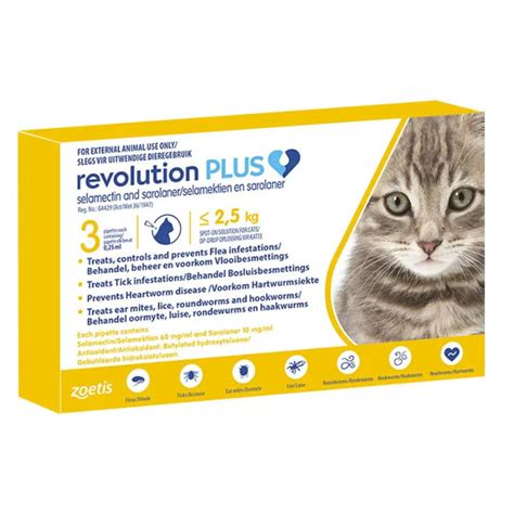 Buy Revolution Plus For Small Cats Up To 2.5kg Best Price Online