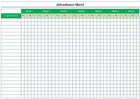 Employee Attendance Tracker Template (Word, Excel) - Excel TMP
