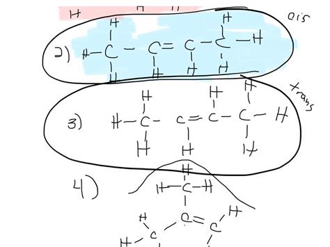 Draw all six isomers of formula C4H8 (including stereoisomers).(