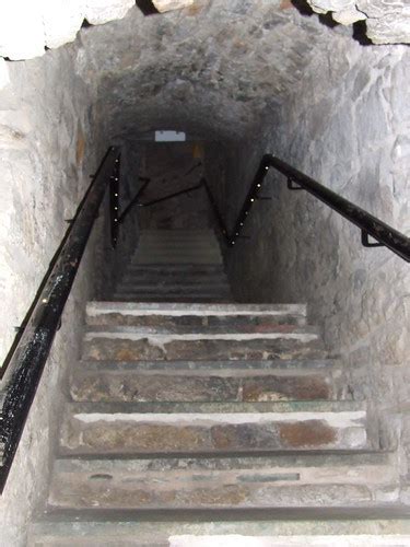 Staircase to Edinburgh Castle Dungeon | Frank Biganski | Flickr