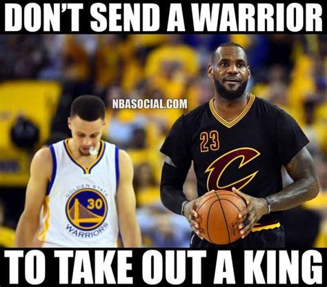 NBA Memes - Funny Warriors, Steph Curry, Lebron James, NBA Finals Memes