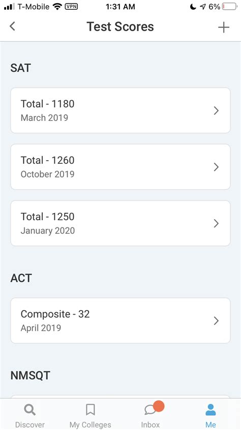 For Students: The Scoir mobile app - Me - User Guide and Support ...