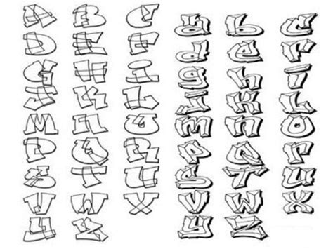 Graffiti Letters Az Drawing at GetDrawings | Free download