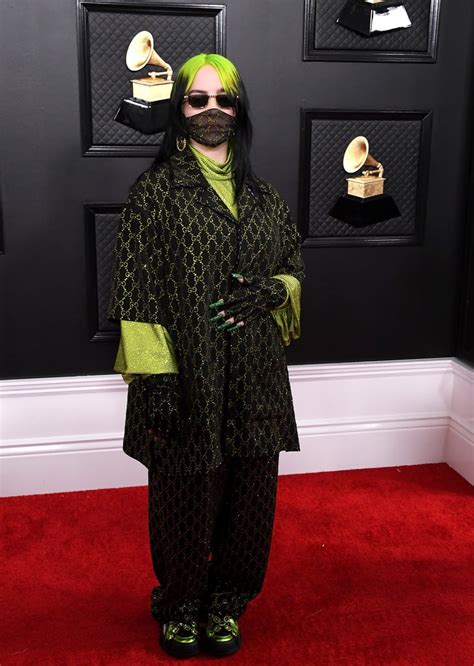 Billie Eilish's Gucci Outfit at the 2020 Grammys | POPSUGAR Fashion ...