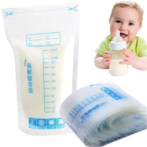 30 pcs Baby Food Storage Breast Milk Storage Bags To Store Milk Bag ...