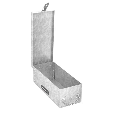 Stalwart Metal Storage Lock Box with Lock Hasp, 75-005 Silver - Walmart.com