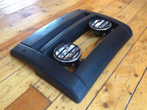 LR3 front bumper brush guard w/ fog lights oem vub501210 - Land Rover Forums - Land Rover ...