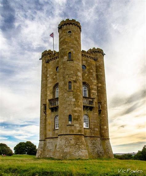 Striking small castle in the Cotswold of England. Labeled as being in ...