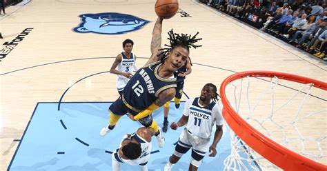 Grizzlies star Ja Morant throws down 'jaw-breaker' poster dunk of the ...