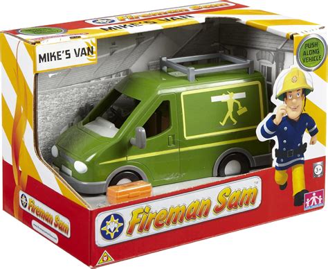 Fireman Sam Mikes Van Vehicle : Amazon.co.uk: Toys & Games