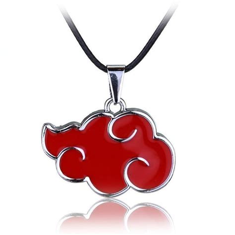 Naruto - Akatsuki Necklace | Anime jewelry, Cosplay necklace, Naruto jewelry