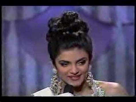 Miss Universe 1994 - Sushmita Sen (INDIA) 🥇 Own That Crown