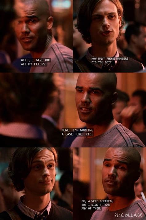 Criminal Minds Funny Spencer Reid Derek Morgan | Criminal minds, Criminal minds funny, Crimal minds