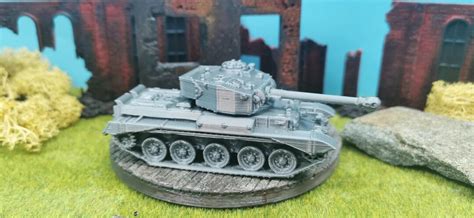 Comet A34 Cruiser Tank Tank Model Kit Military Unpainted 3D Printing in ...