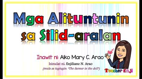 Alituntunin Sa Paaralan Clipart Of Children