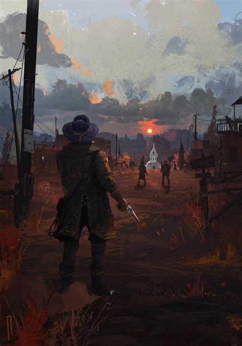 some early concept art for rdr2, everything about this game will never cease to amaze me : r ...